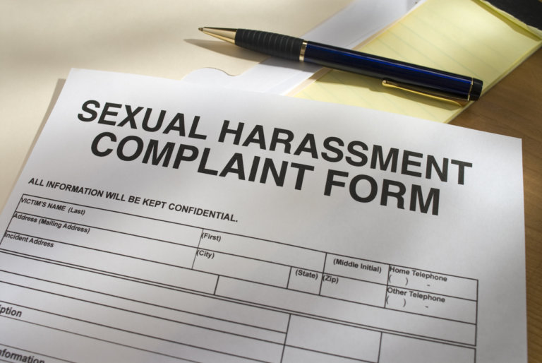 sexual harassment complaint