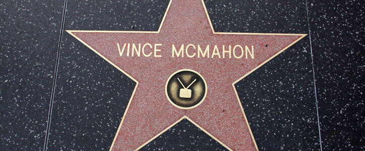 HOLLYWOOD - JANUARY 23: Vince McMahon star on Hollywood Walk of Fame on January 23