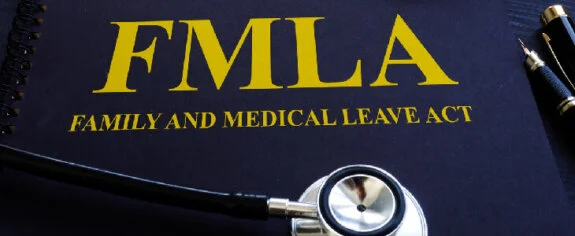 text that reads family and medical leave act