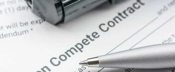 A non-compete agreement.